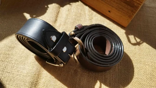 Ceinture en cuir modulable