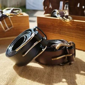 Ceinture en cuir modulable